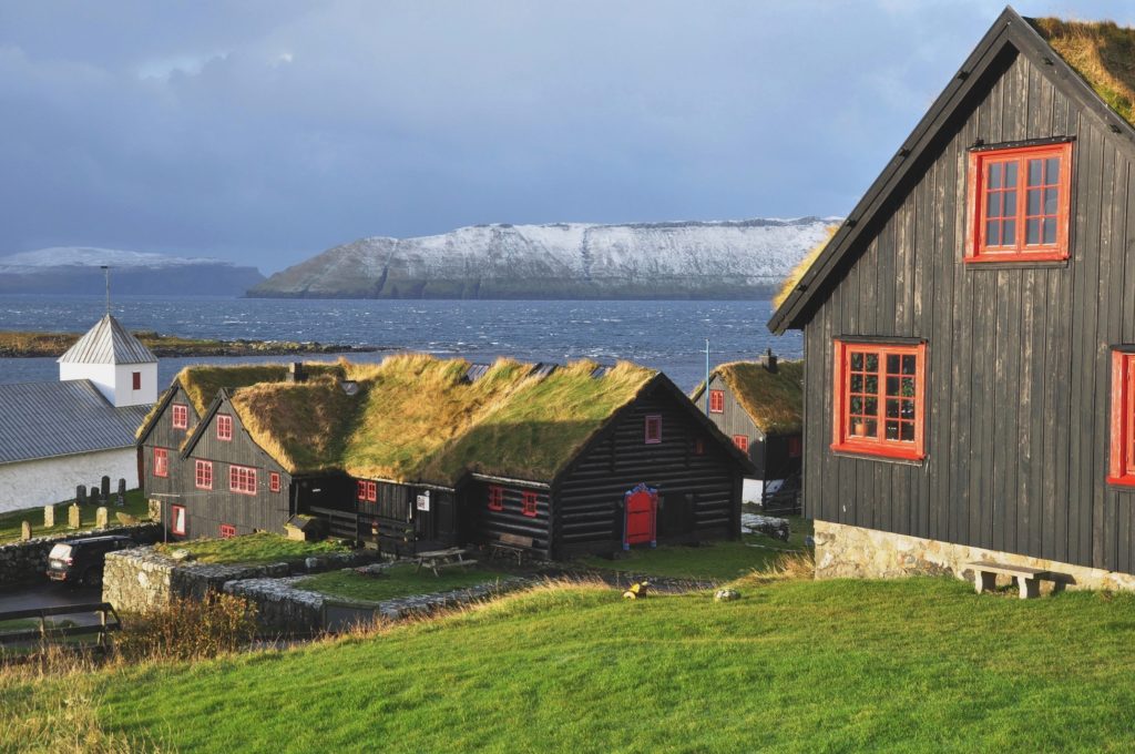 Faroe Islands Streymoy Kirkjubøur