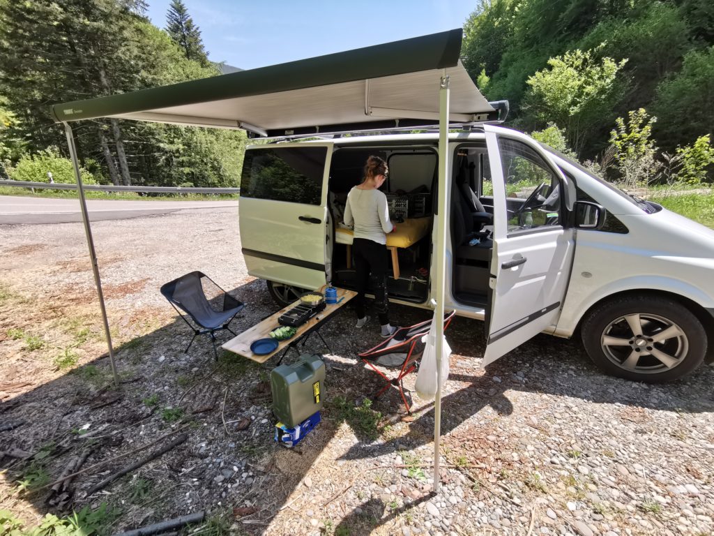 Micro Adventure mit dem Merzedes Vito Camper Van