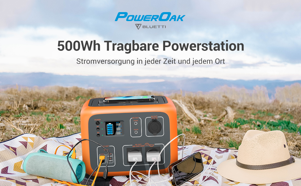 PowerOak AC50S 500Wh im Test
